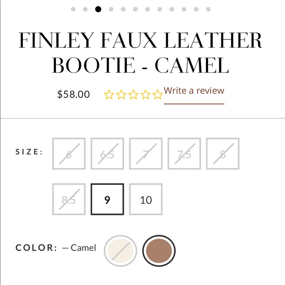 Perfect for Fall NWT Sold Out Finley Bootie - Picture 9 of 15
